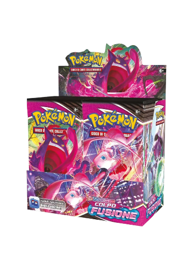 Box Display 36 Bustine Spada e Scudo - Colpo Fusione - ITA