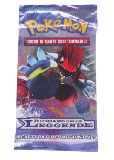 Bustina HeartGold e SoulSilver - Richiamo delle Leggende - ITA - Artwork Casuale - 10 Carte POKEMON