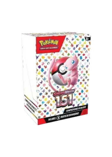 Carte Pokemon - Scarlatto E Violetto 151 Buste 6