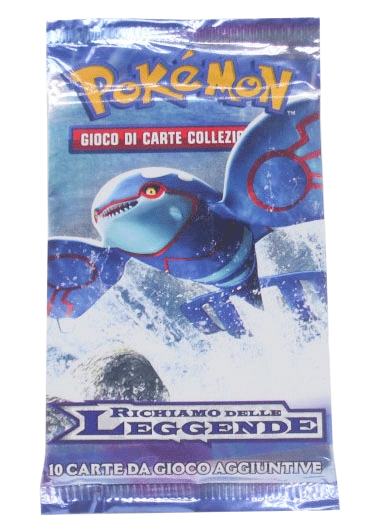 Bustina HeartGold e SoulSilver - Richiamo delle Leggende - ITA - Artwork Casuale - 10 Carte POKEMON