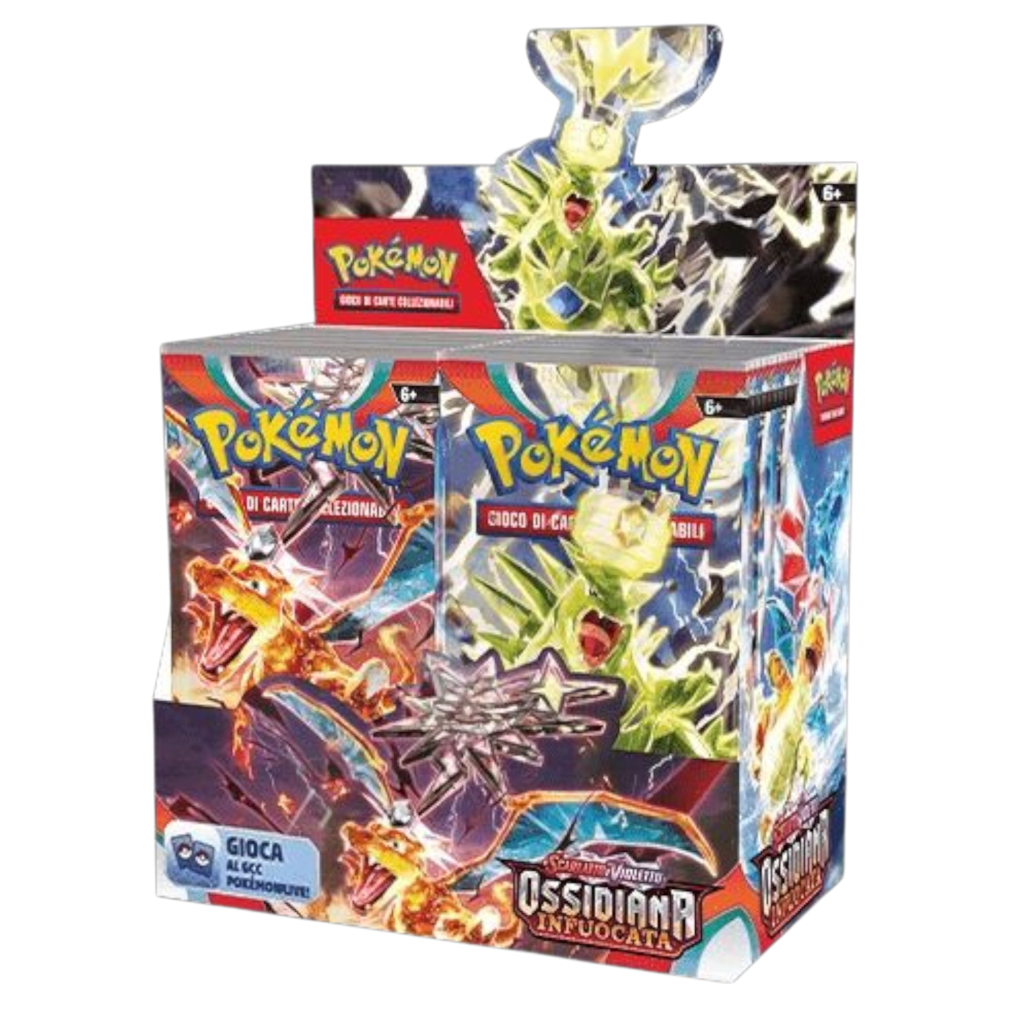 Scarlatto e Violetto Ossidiana Infuocata box da 36 Bustine ITA