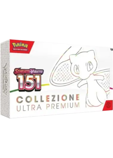 Carte Pokemon - Scarlatto E Violetto 151 Collezione Ultra Premium Mew