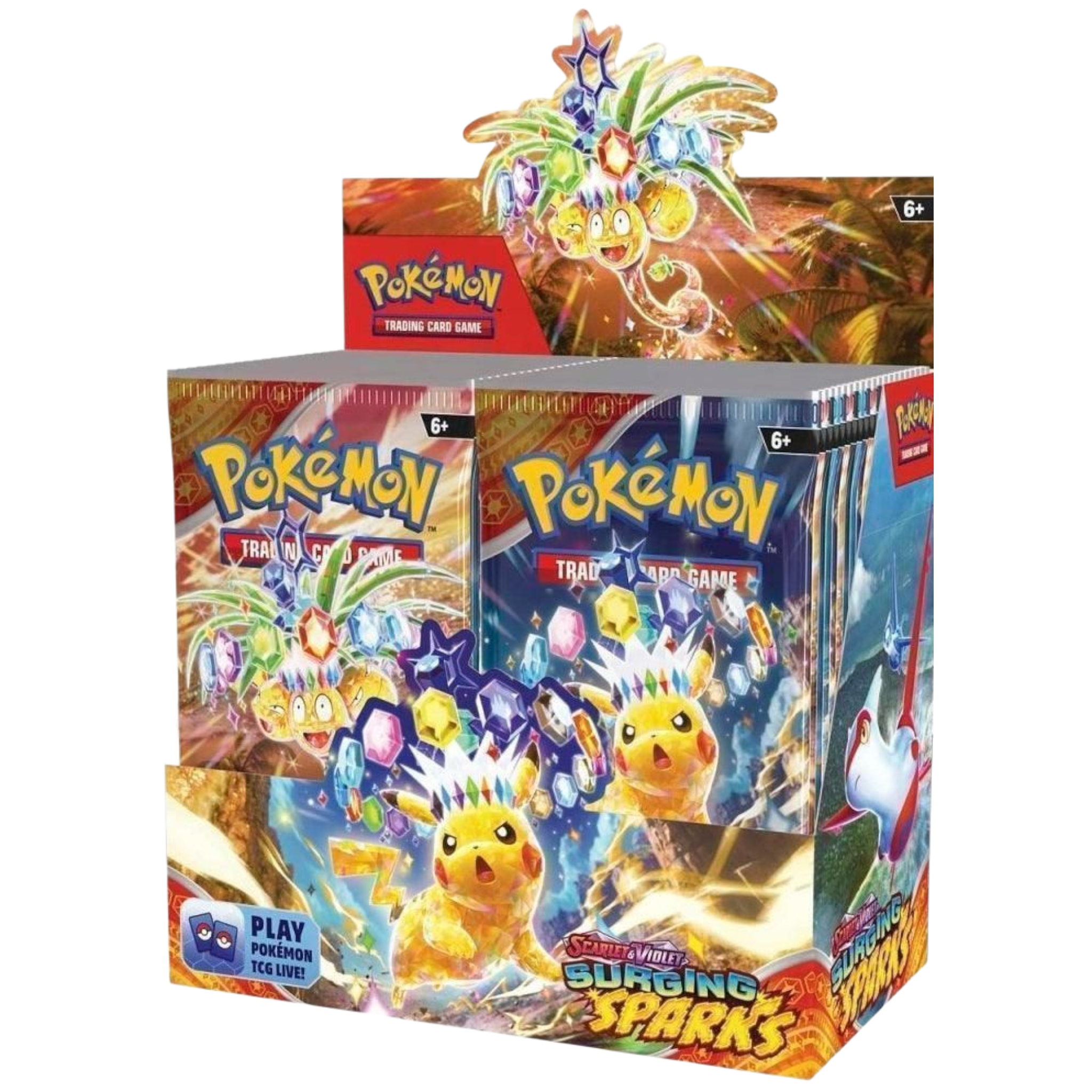 Pokemon Surging Sparks Booster Box Display 36 Booster ENG