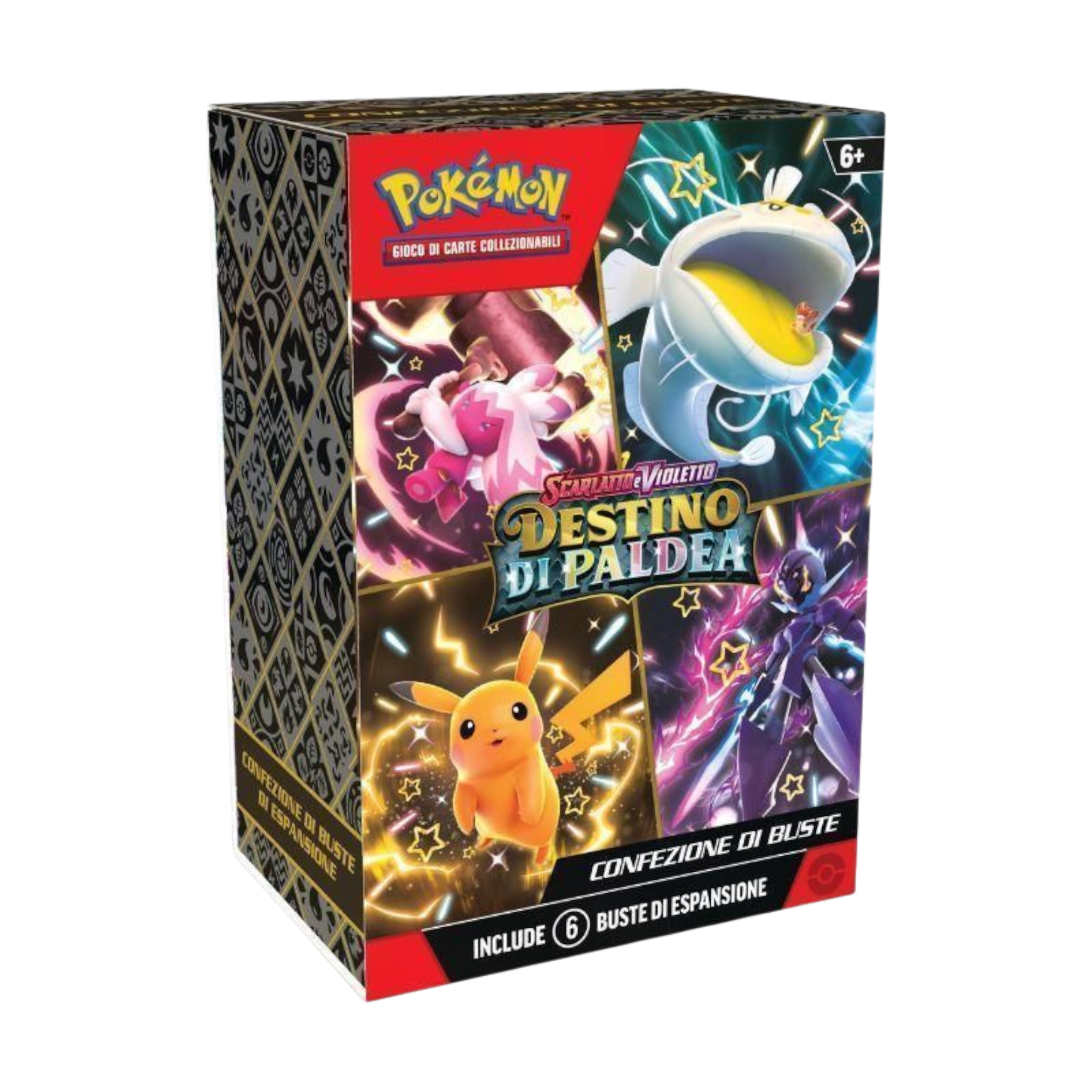 Scarlatto e Violetto Bundle da 6 Bustine Pokémon Destino di Paldea